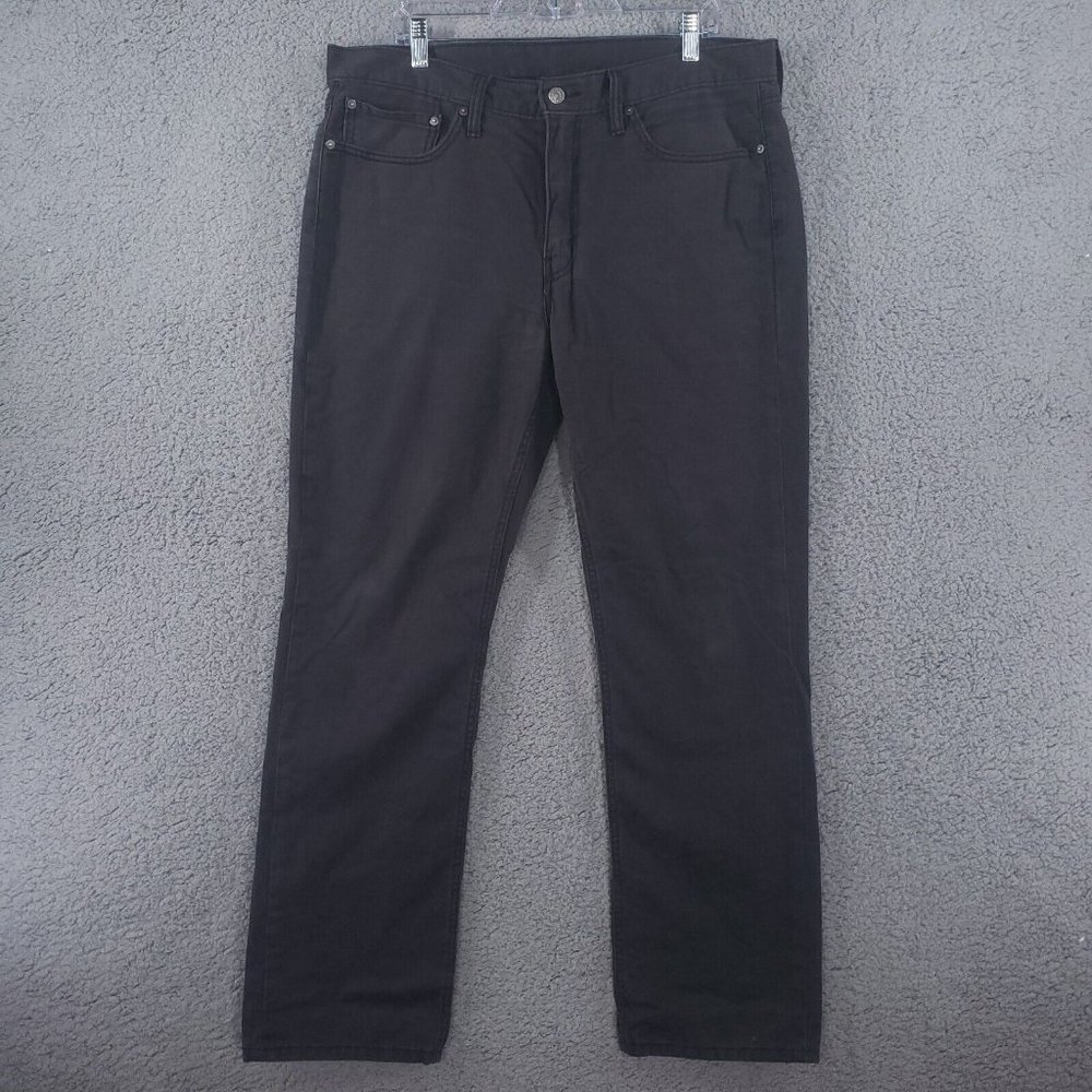 Levis 514 Jeans Mens 38x32 Straight Mid Wash Pocket Denim Casual Stretch *
